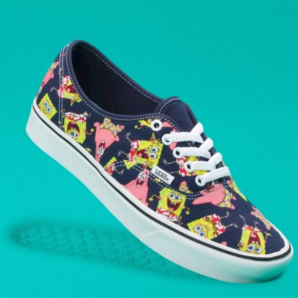 Vans X SpongeBob ComfyCush Authentic "Aloha Bob" *NWT* - Picture 4 of 7